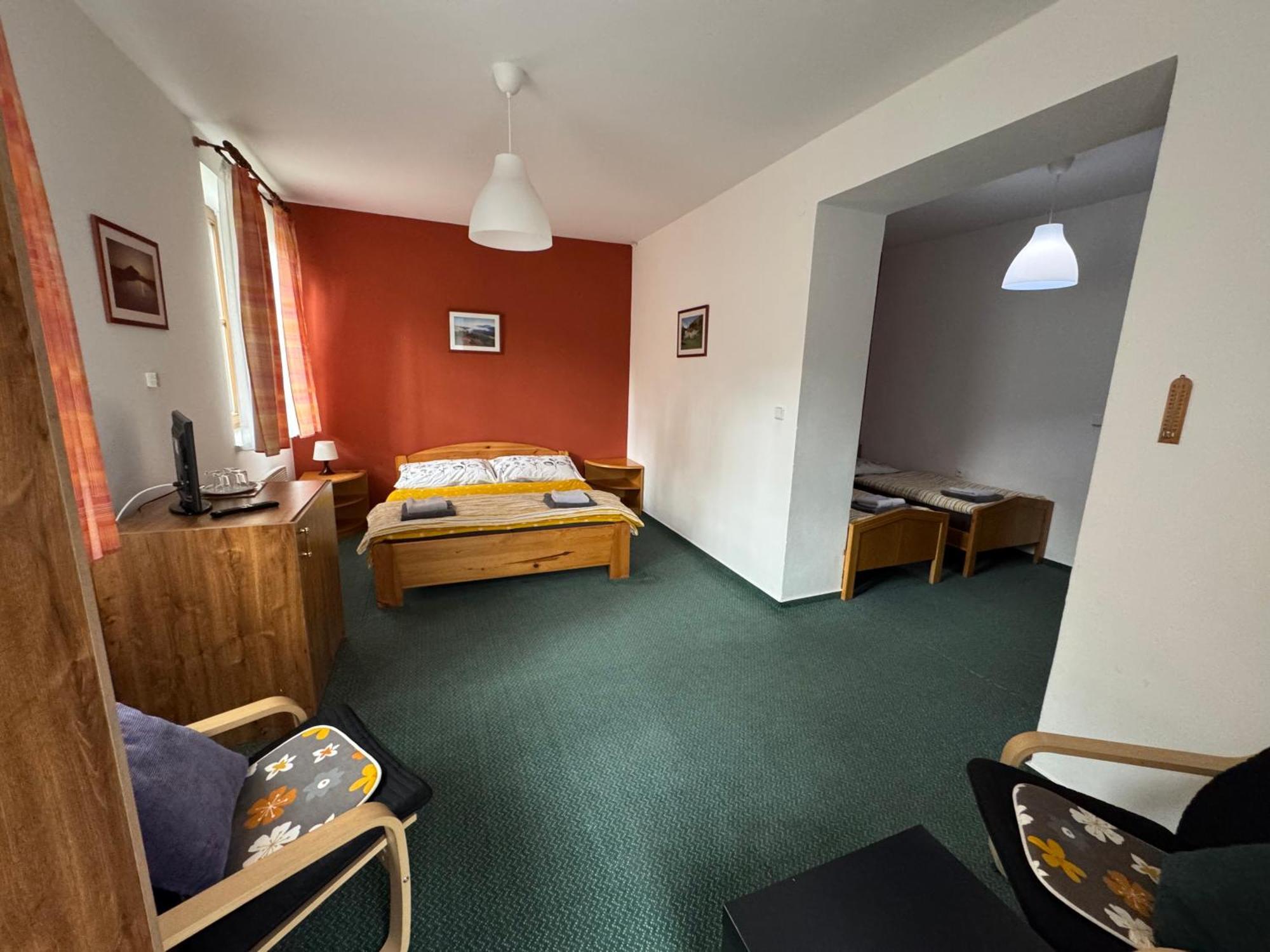 Hotel Lucni Dum à Janské Lázně Chambre photo